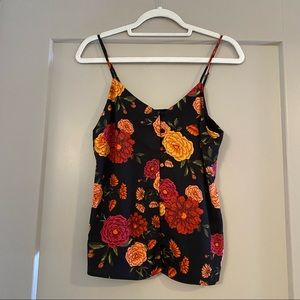 Cupcakes and Cashmere Floral Cami, Size Small
